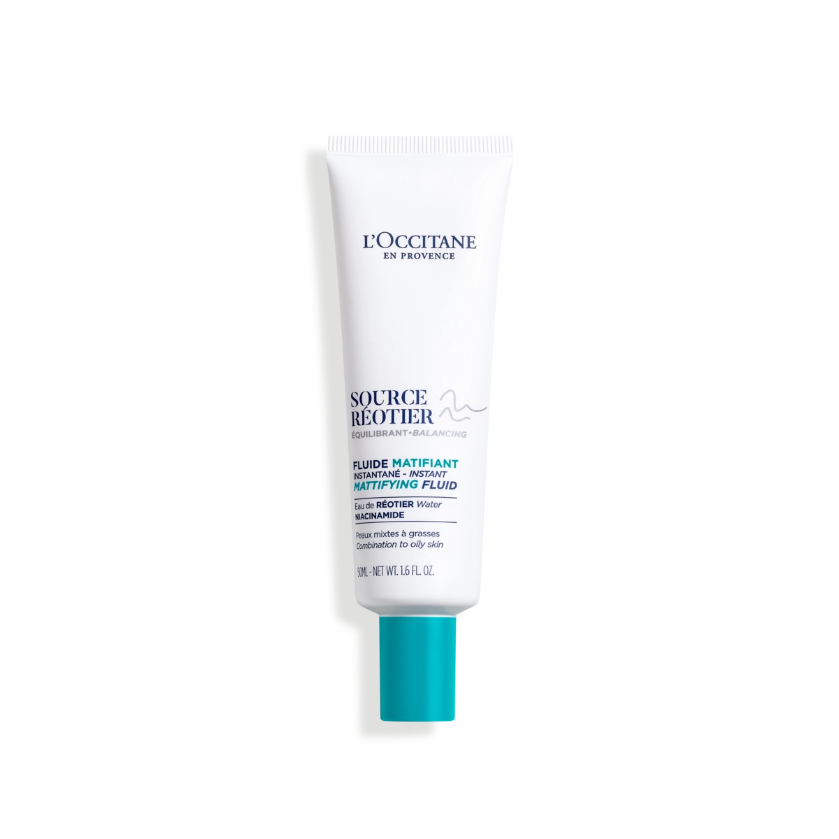 FLUIDO FACIAL HIDRATANTE MATIFICANTE REOTIER 50ML L’OCCITANE - 1