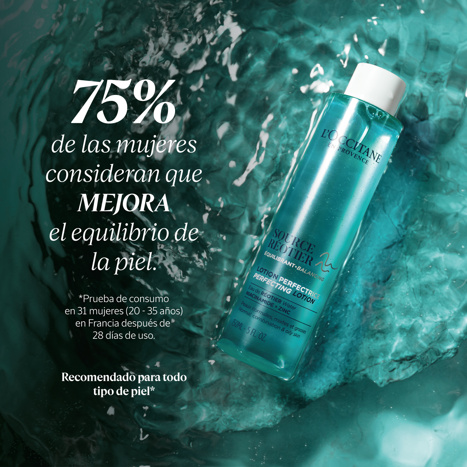 TONICO FACIAL ESENCIA RÉOTIER 150 ML - 1