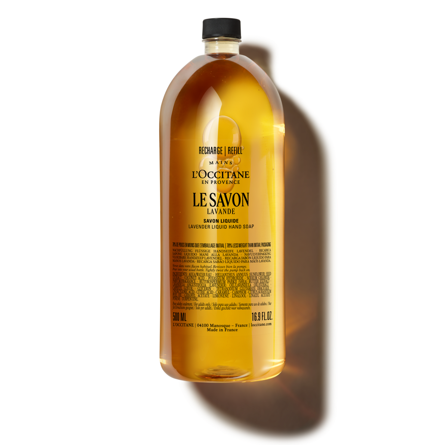 RECARGA JABÓN LIQUIDO KARITÉ LAVANDA 500 ML - 1