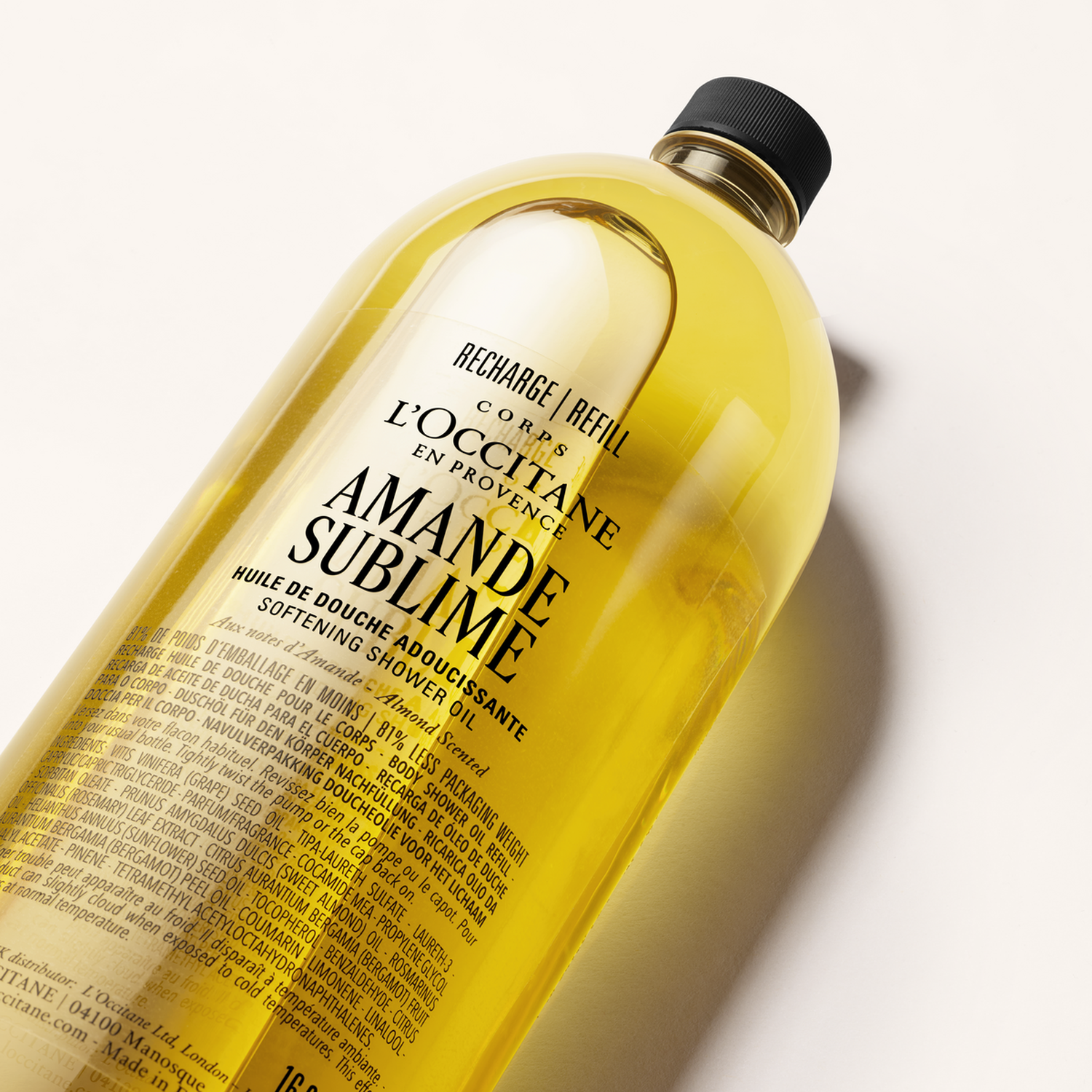 ECO-RECARGA ACEITE DE DUCHA ALMENDRA 500ML - 2