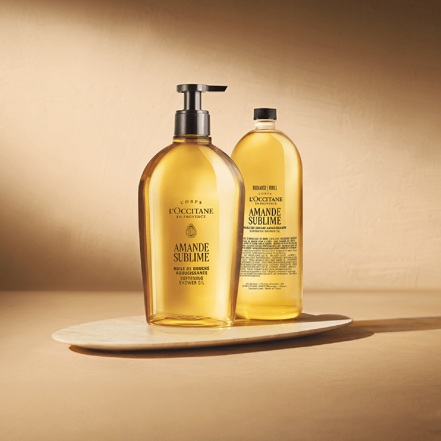 ECO-RECARGA ACEITE DE DUCHA ALMENDRA 500ML - 3