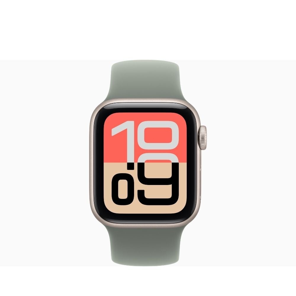 APPLE WATCH SE 3 40MM GPS STARLIGHT SOLO LOOP - GREEN GRAY - 2