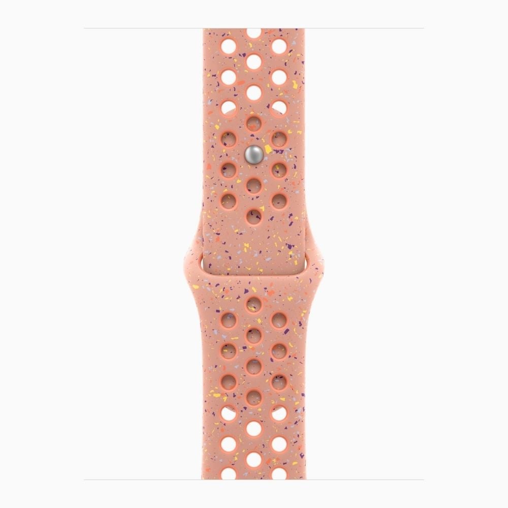 APPLE WATCH SE 3 40MM GPS STARLIGHT NIKE SPORT BAND S/M - ALPENGLOW PINK - 2