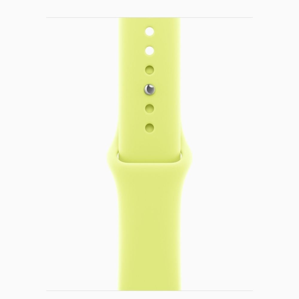 APPLE WATCH SE 3 40MM GPS MIDNIGHT SPORT BAND S/M - NEON YELLOW - 2