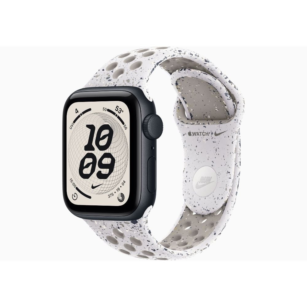 APPLE WATCH SE 3 40MM GPS MIDNIGHT NIKE SPORT BAND M/L - VEILED GREY - 2