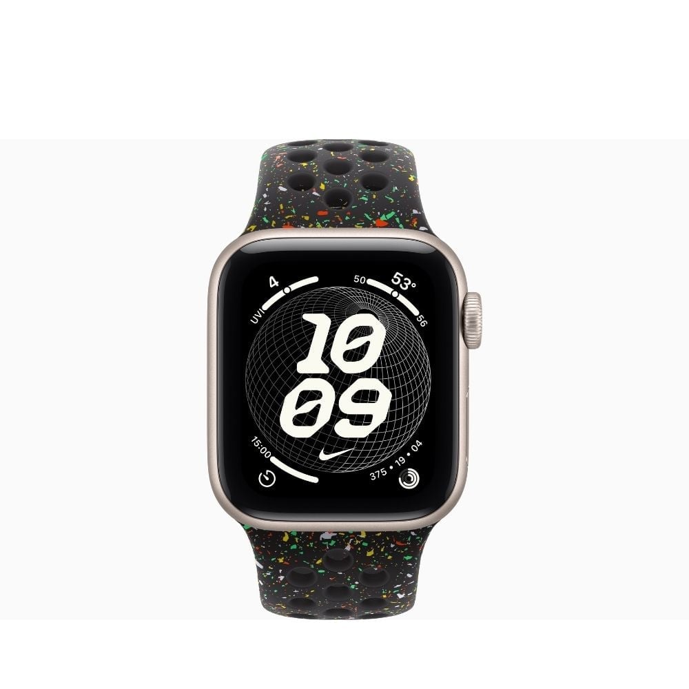 APPLE WATCH SE 3 40MM GPS STARLIGHT NIKE SPORT BAND M/L - STARLIGHT BLACK - 1