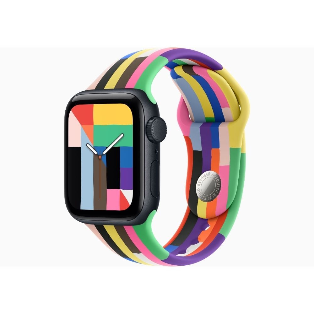 APPLE WATCH SE 3 44MM GPS MIDNIGHT SPORT BAND S/M - PRIDE EDITION - 1