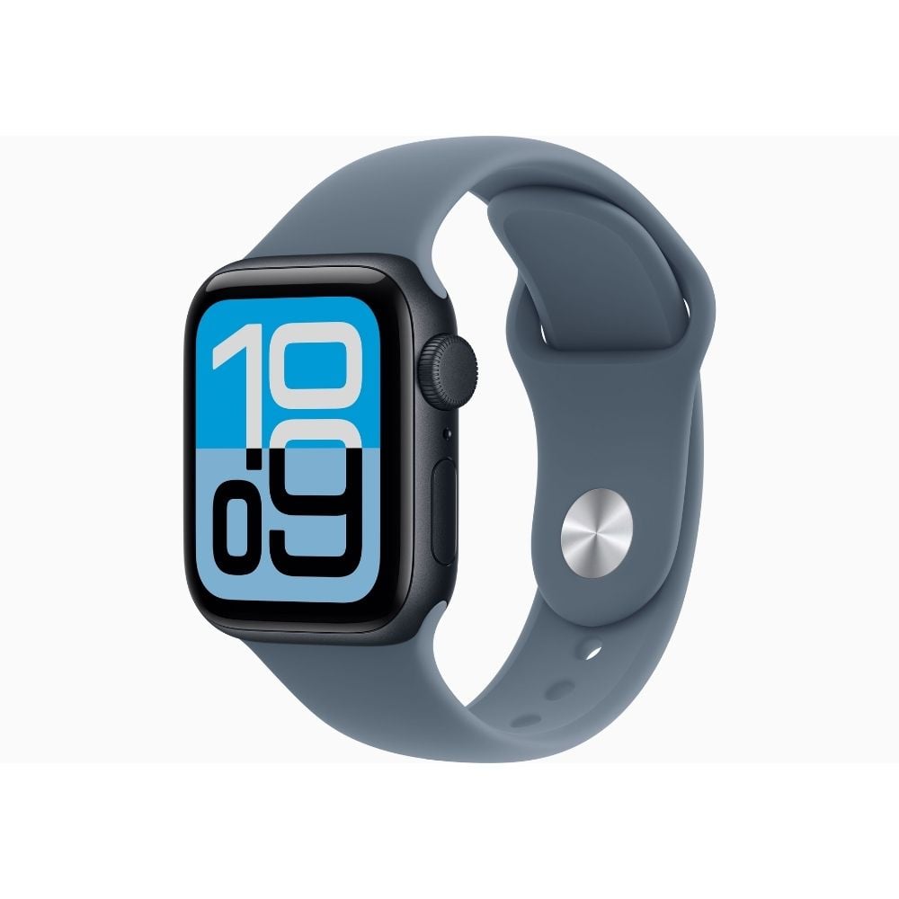 APPLE WATCH SE 3 44MM GPS MIDNIGHT SPORT BAND S/M - ANCHOR BLUE - 1