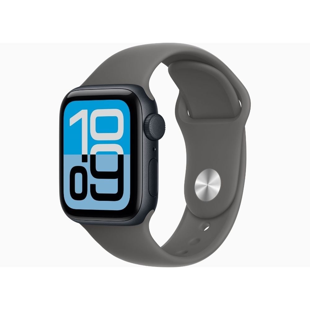 APPLE WATCH SE 3 40MM GPS+CEL MIDNIGHT SPORT BAND S/M - STONE GRAY - 2