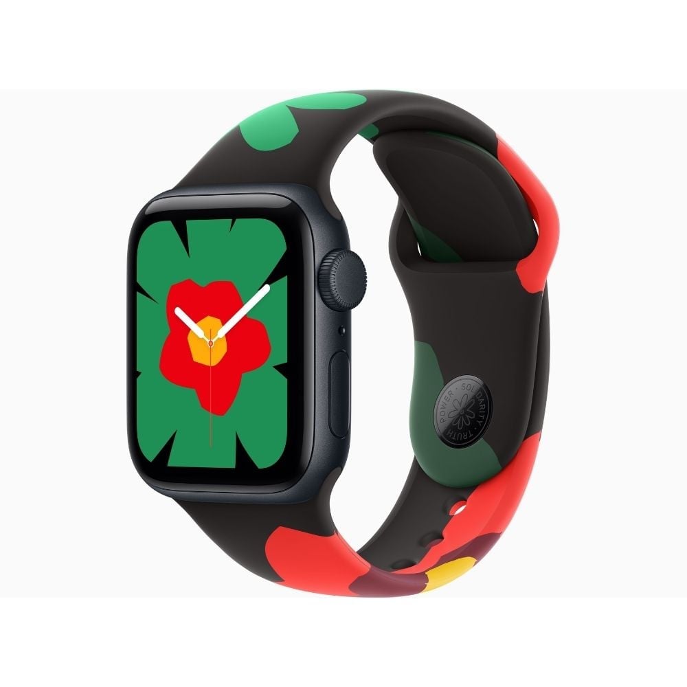 APPLE WATCH SE 3 44MM GPS+CEL MIDNIGHT SPORT BAND M/L - BLACK UNITY - 1