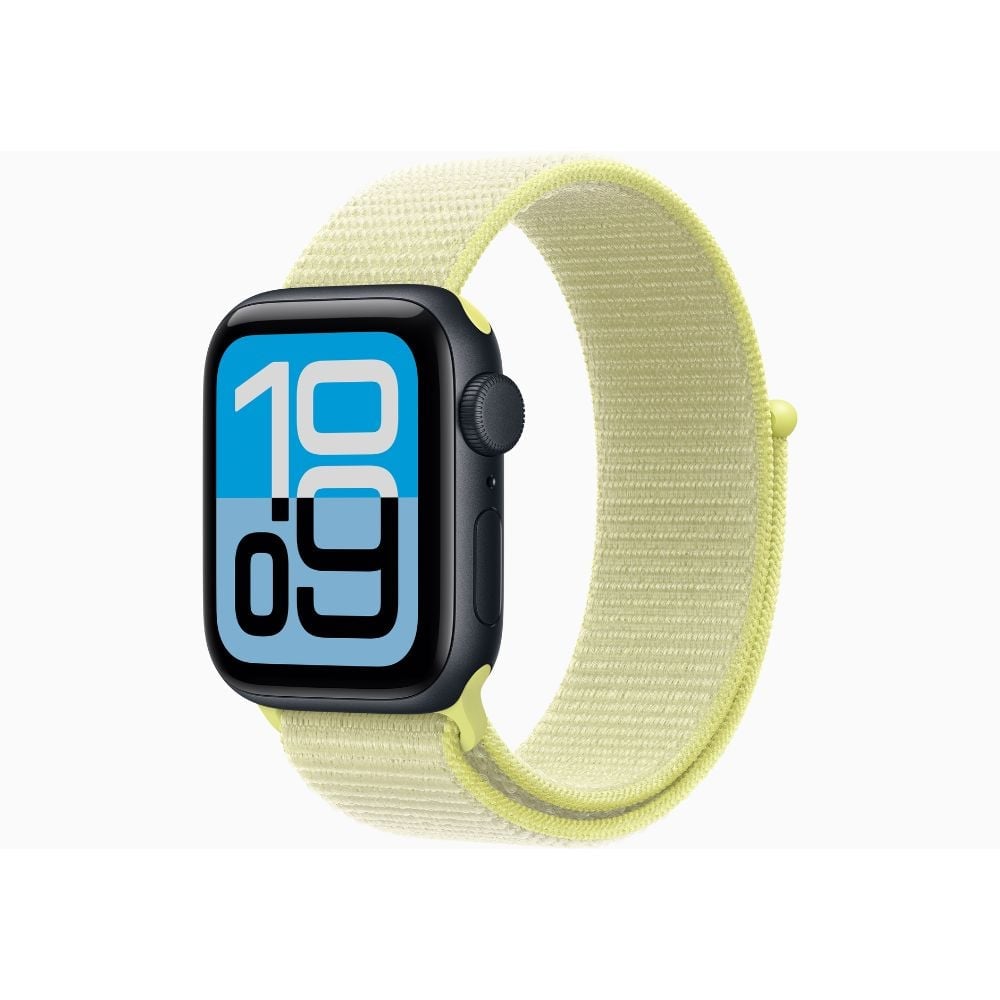 APPLE WATCH SE 3 44MM GPS MIDNIGHT SPORT LOOP - NEON YELLOW - 1