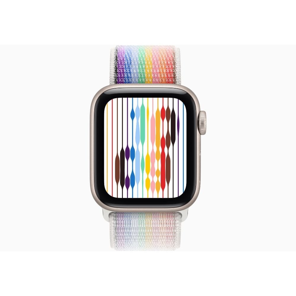 APPLE WATCH SE 3 40MM GPS STARLIGHT SPORT LOOP - PRIDE EDITION - 3