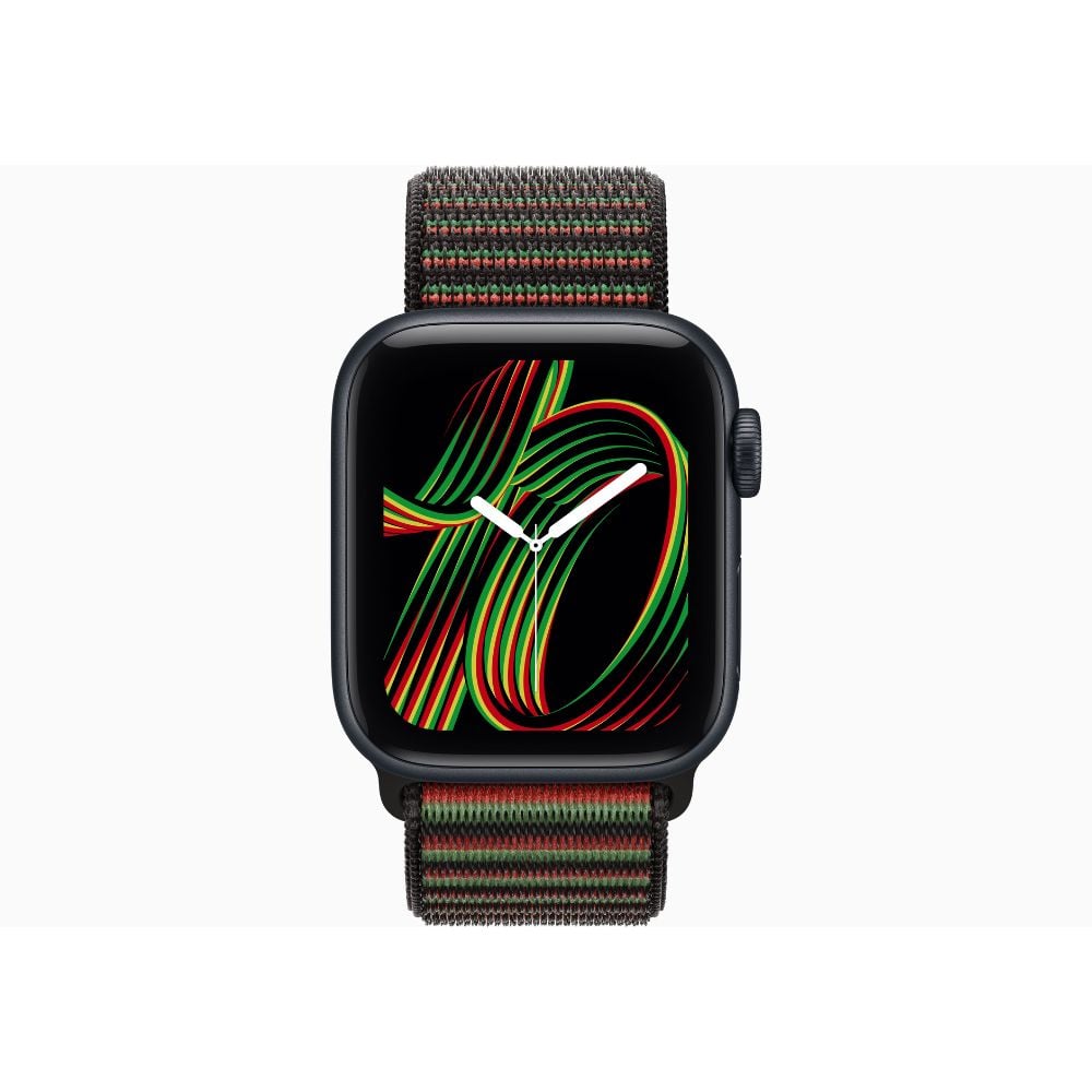 APPLE WATCH SE 3 44MM GPS MIDNIGHT SPORT LOOP - BLACK UNITY - 2
