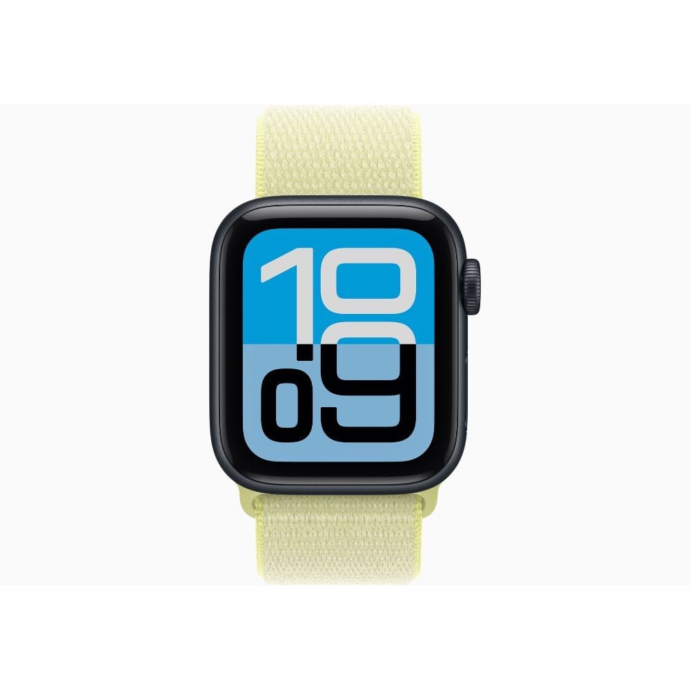 APPLE WATCH SE 3 44MM GPS+CEL MIDNIGHT SPORT LOOP - NEON YELLOW - 2