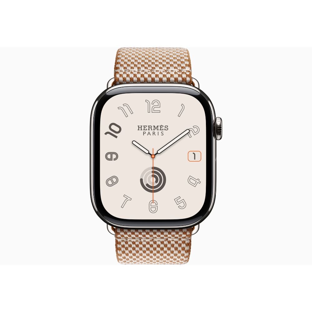 APPLE WATCH 46MM HERMES SERIES 11 TOILE - BEIGE - 1