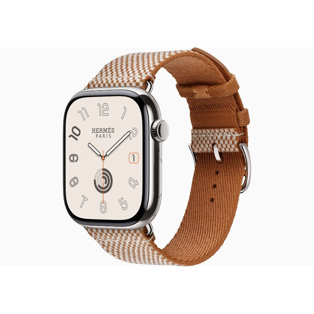 APPLE WATCH 46MM HERMES SERIES 11 TOILE - BEIGE - 2
