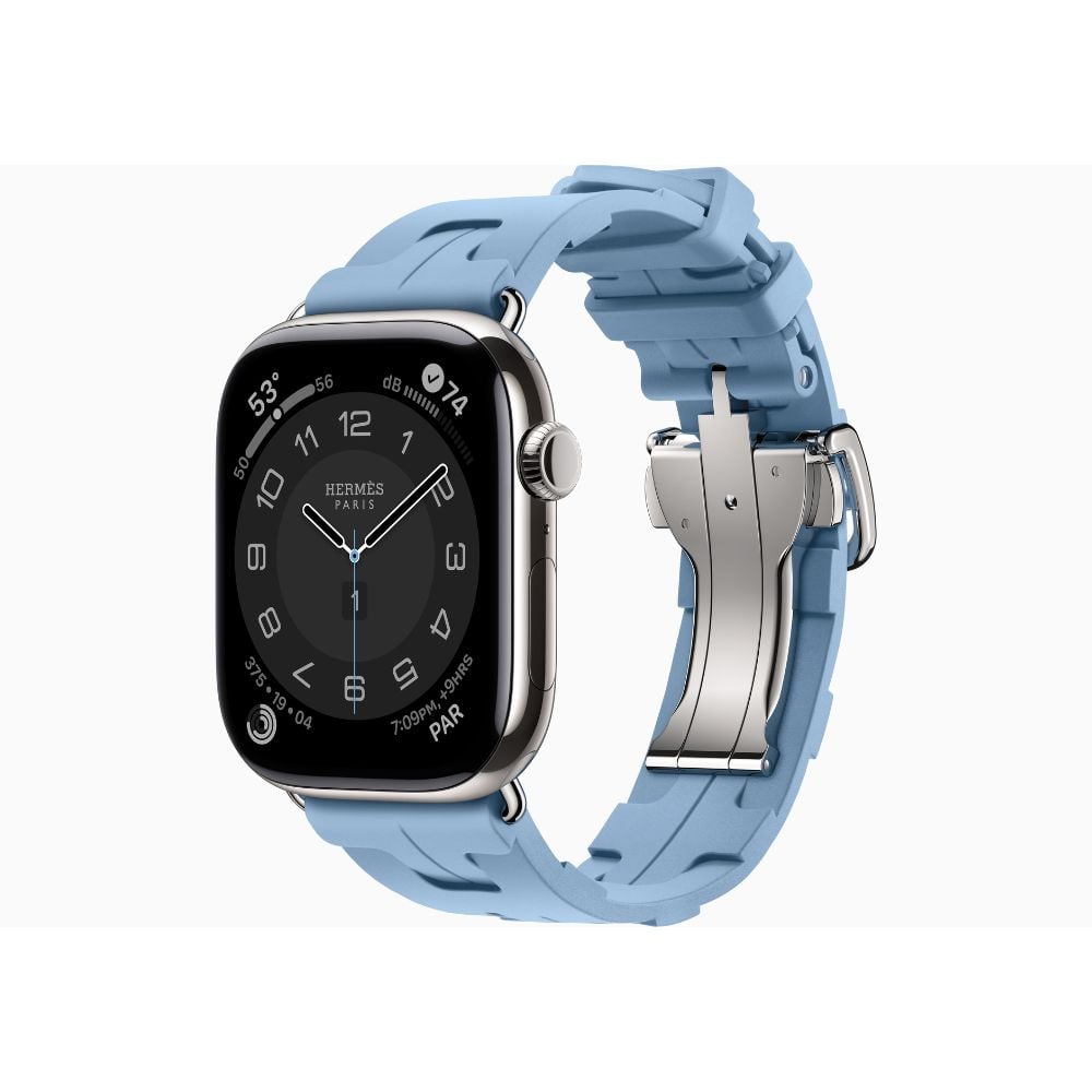 APPLE WATCH 46MM HERMES SERIES 11 KILIM - BLEU PASTEL - 2