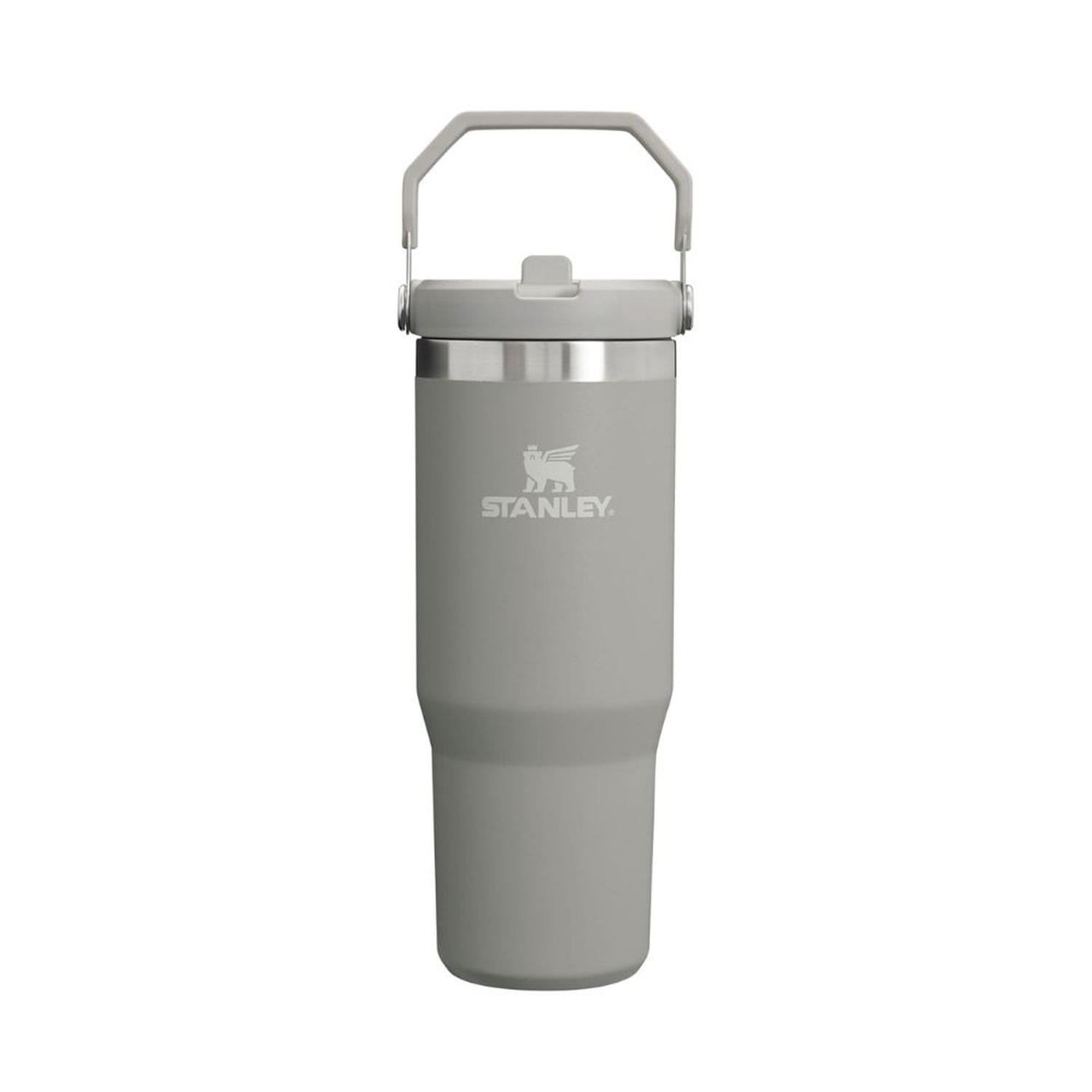 TUMBLER VASO DE ACERO INOXIDABLE STANLEY ICEFLOW FLIP STRAW 30OZ -ASH - 1