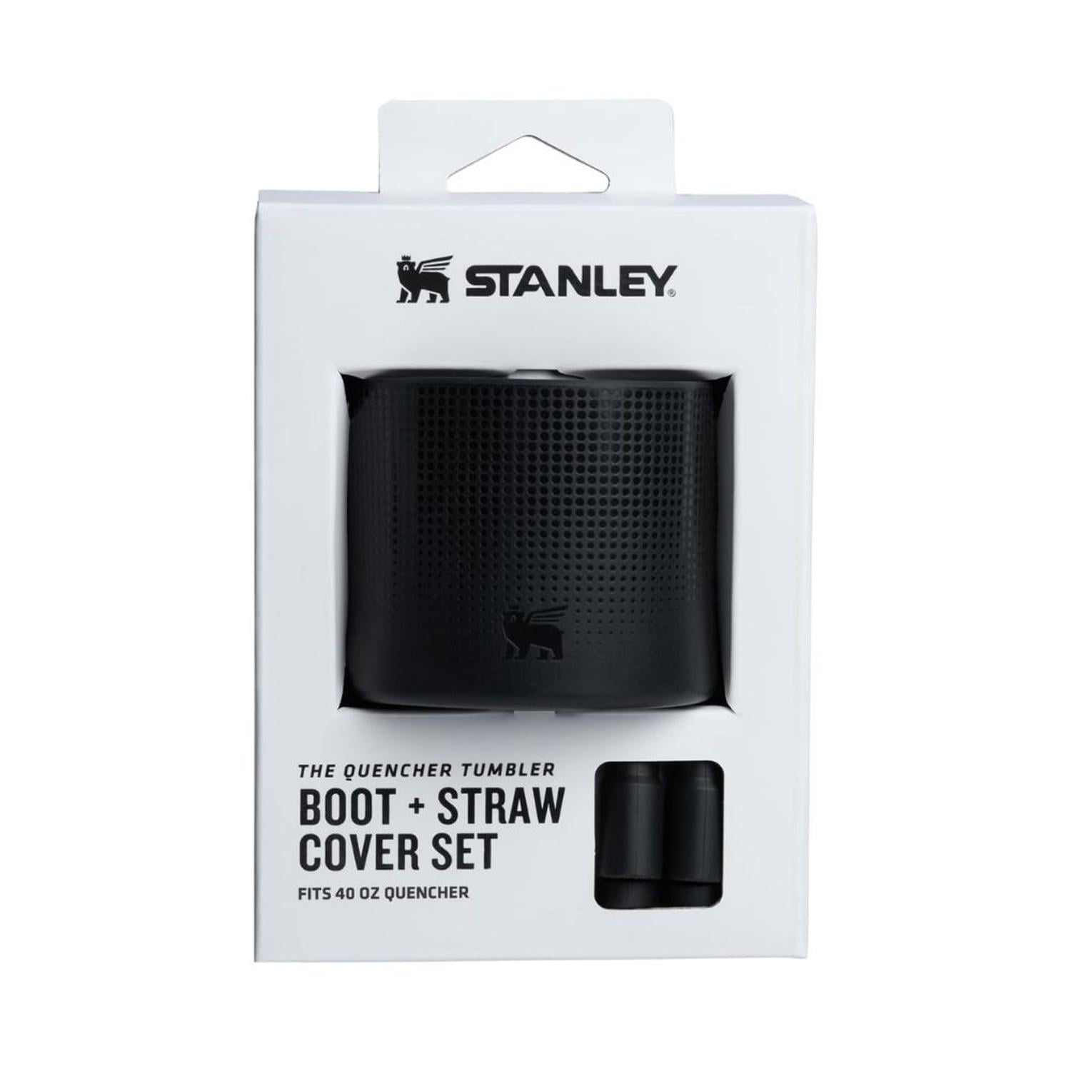 PROTECTOR DE SILICONA ANTIDESLIZANTE STANLEY PARA VASOS DE 40 PZ - NEGRO - 1