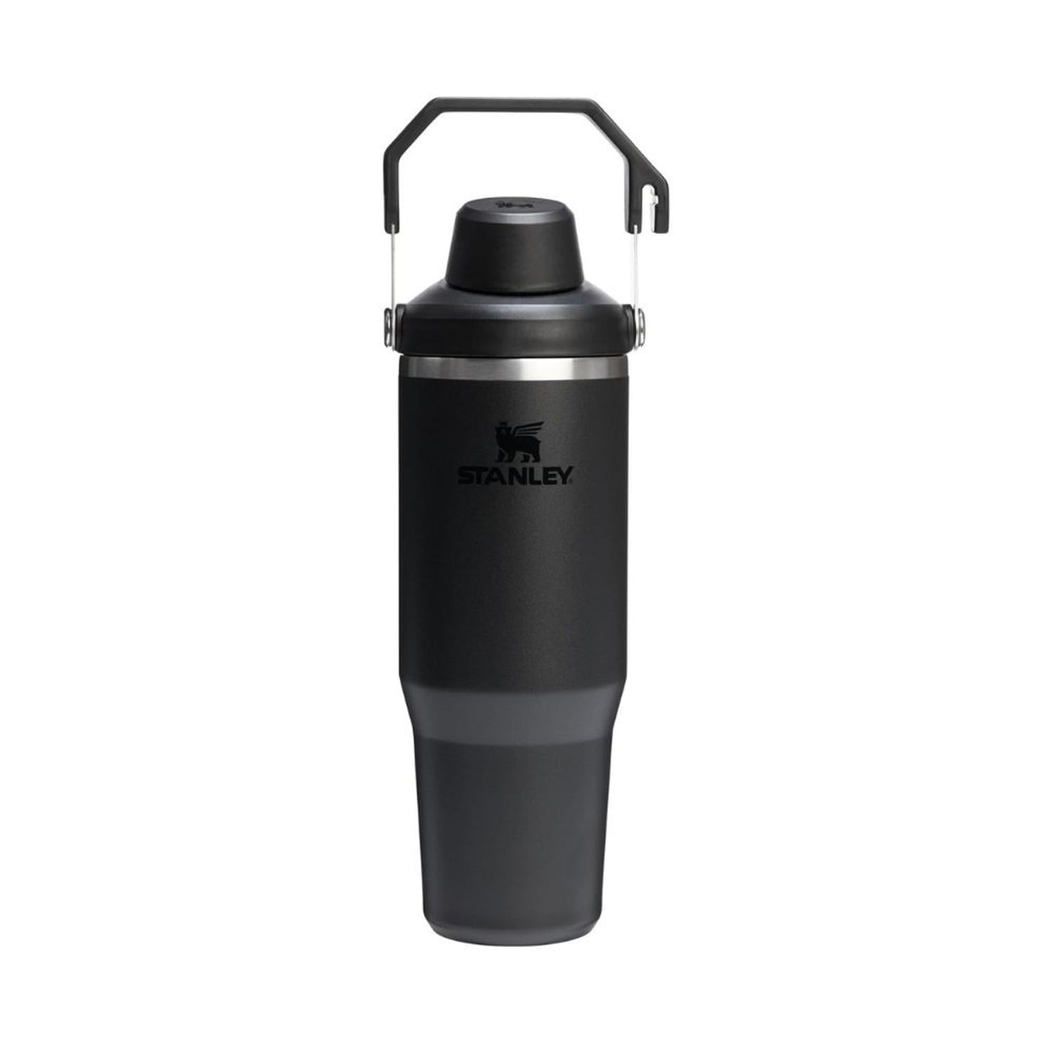 TUMBLER VASO DE ACERO INOXIDABLE STANLEY ICEFLOW 2.0 30 OZ - NEGRO - 1