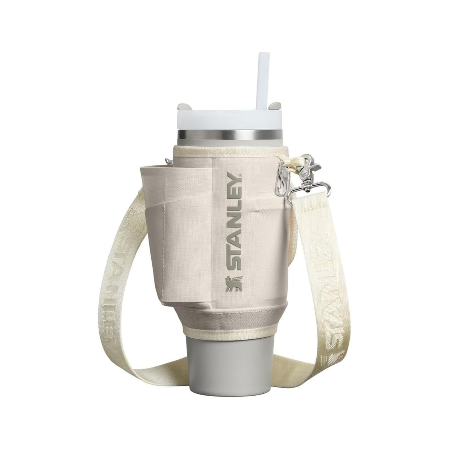 HOLDER O PORTA VASOS DE 30 OZ STANLEY ALL DAY QUENCHER CARRY ALL - BEIGE - 1