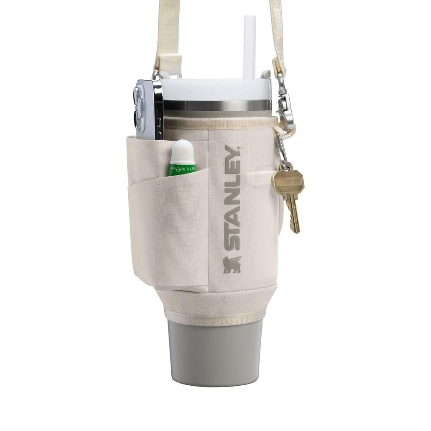 HOLDER O PORTA VASOS DE 30 OZ STANLEY ALL DAY QUENCHER CARRY ALL - BEIGE - 3