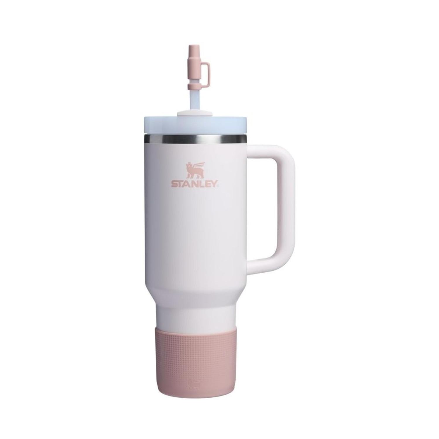 PROTECTOR DE SILICONA ANTIDESLIZANTE STANLEY PARA VASOS DE 40 PZ - ROSA - 6