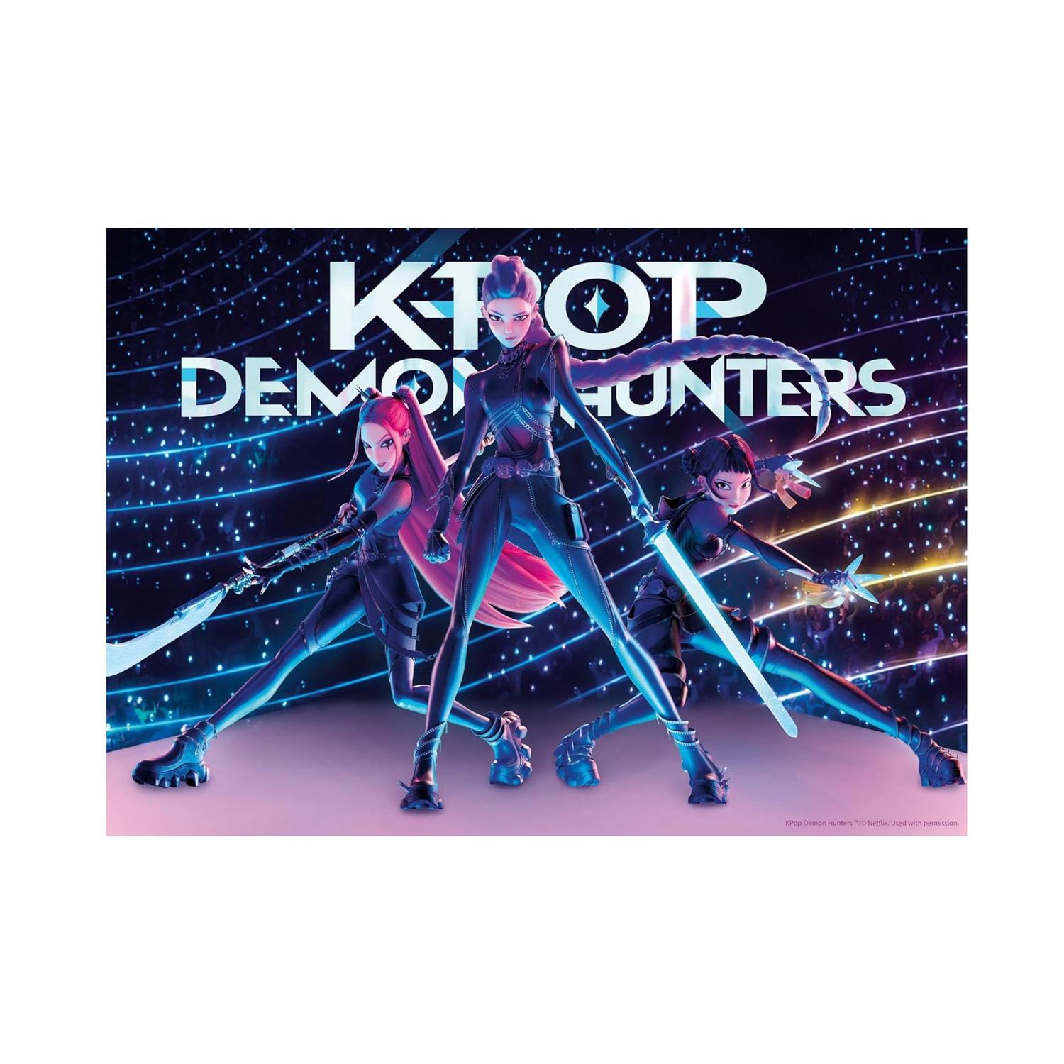 ROMPECABEZAS GUERRERAS K-POP DEMON HUNTERS - 500 PIEZAS - 3