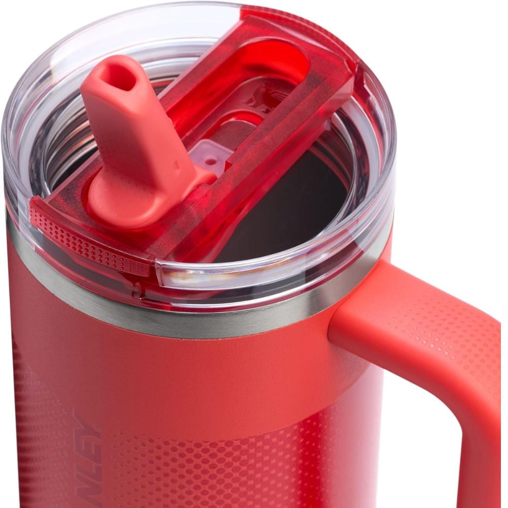 TUMBLER STANLEY QUENCHER PROTOUR 30 OZ - HOT CORAL FADE - 2
