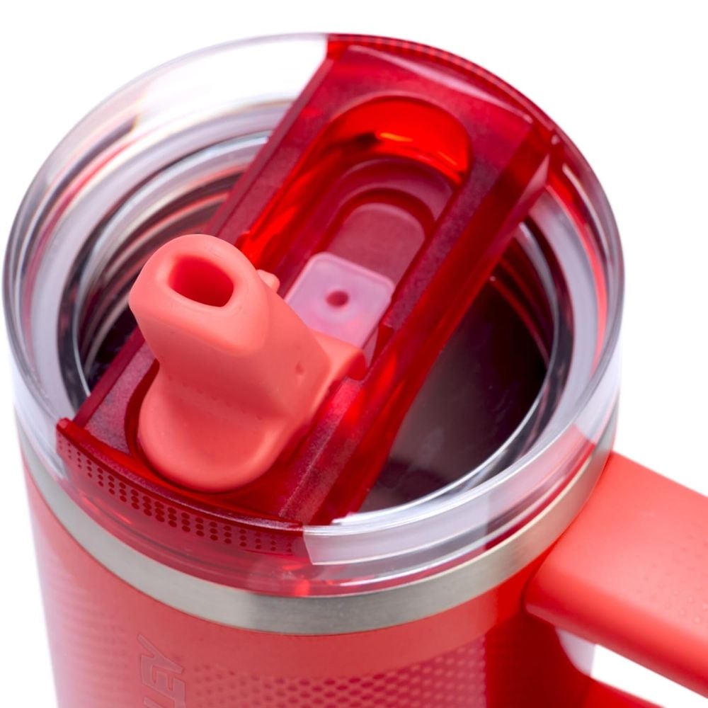 TUMBLER STANLEY QUENCHER PROTOUR 14 OZ - HOT CORAL FADE - 3