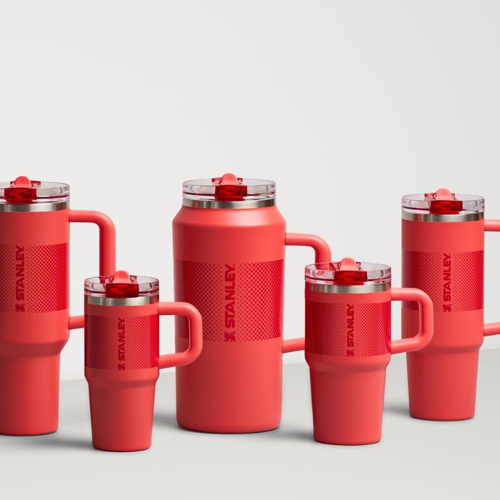 TUMBLER STANLEY QUENCHER PROTOUR 14 OZ - HOT CORAL FADE - 4