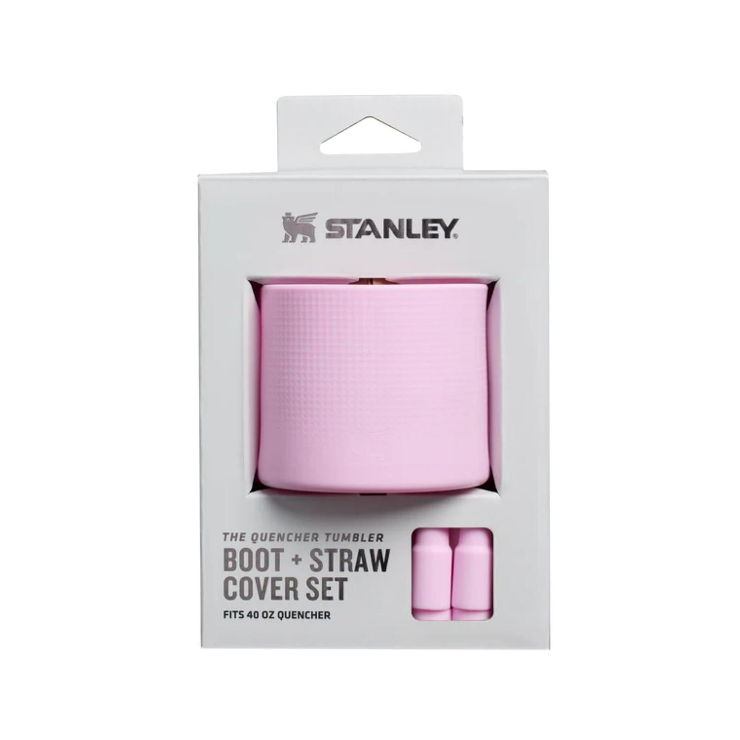 PROTECTOR DE SILICONA ANTIDESLIZANTE STANLEY PARA VASOS DE 40 OZ - CHERRY BLOSSOM - 1