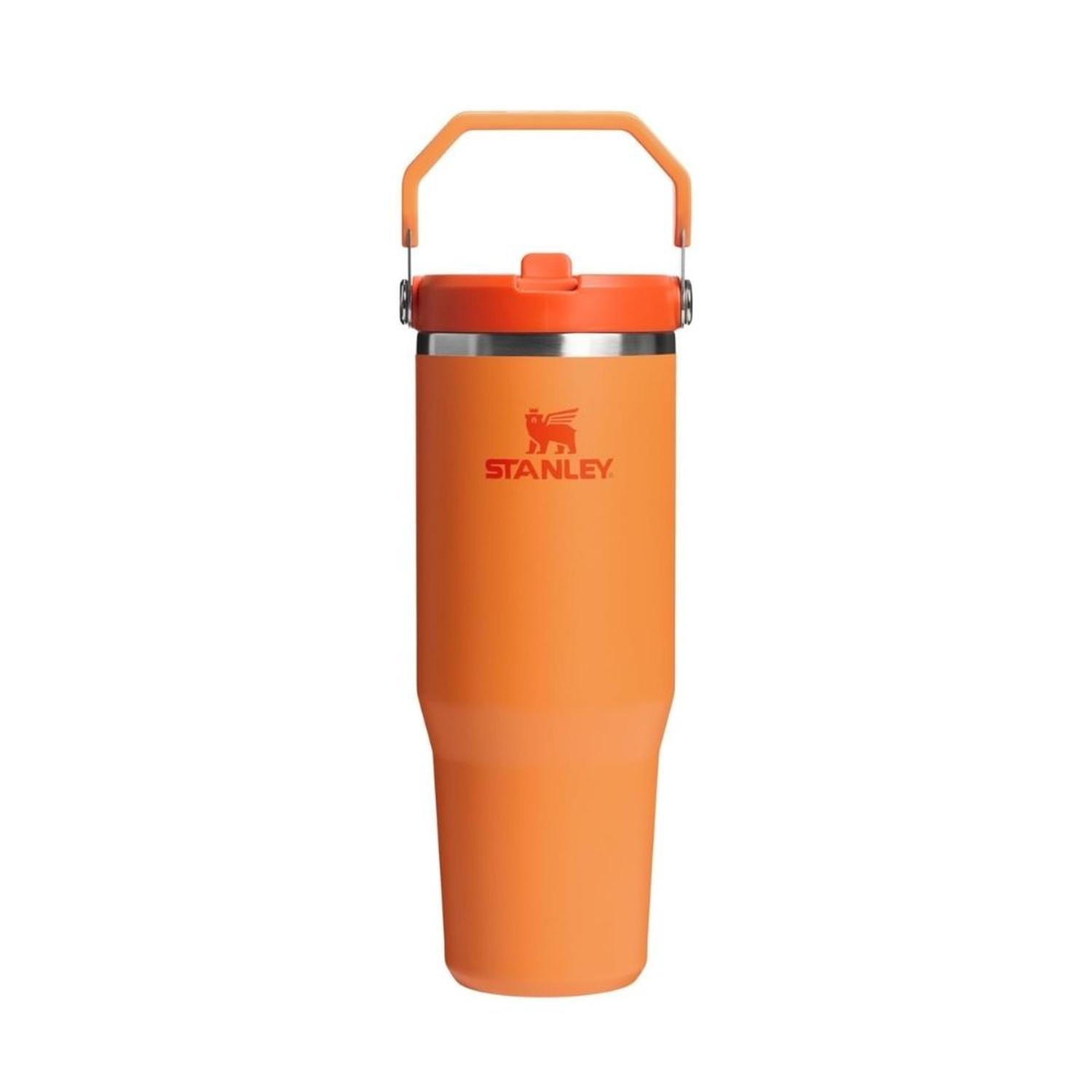 TUMBLER VASO DE ACERO INOXIDABLE STANLEY ICEFLOW 2.0 30 OZ - GOLDENROD CORAL - 1