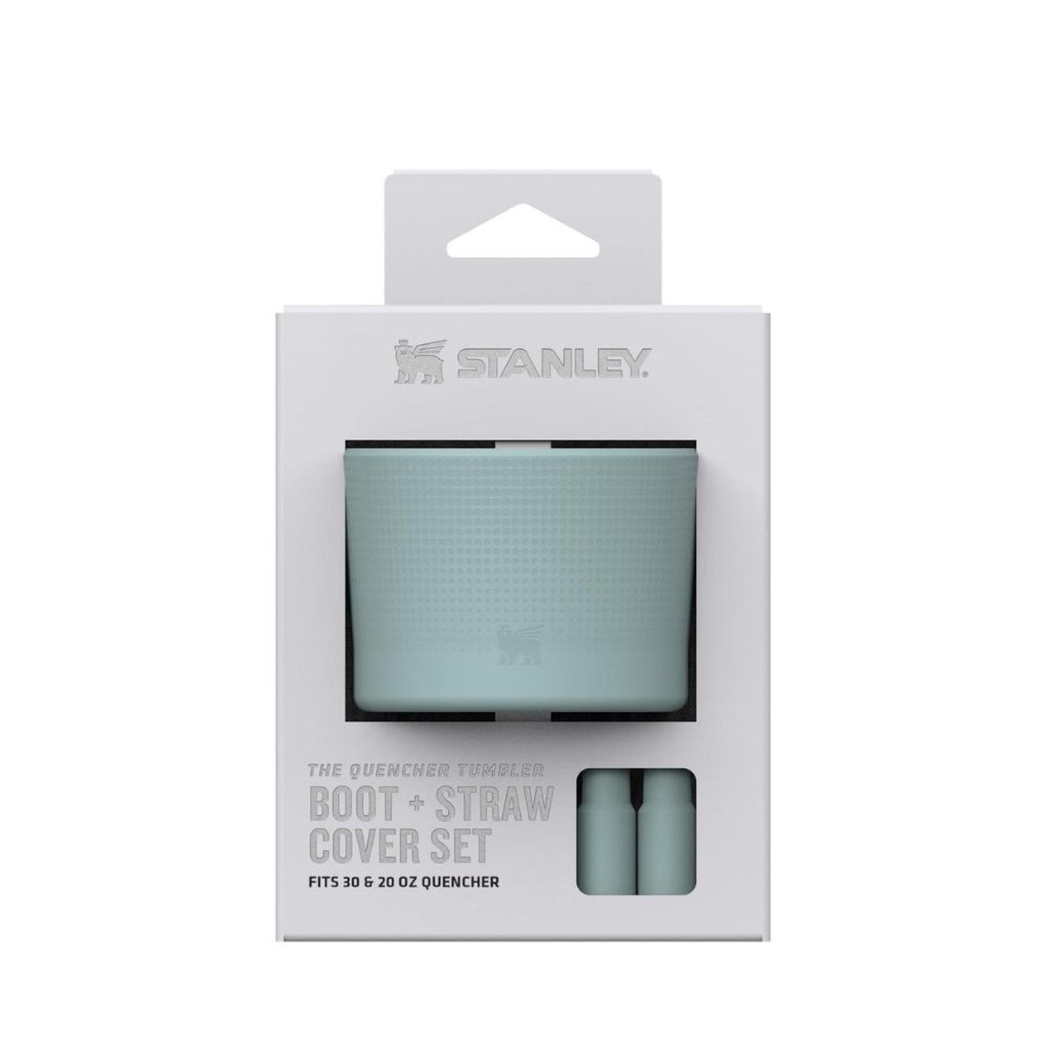 PROTECTOR DE SILICONA ANTIDESLIZANTE STANLEY PARA VASOS DE 40 OZ - VERDE - 1