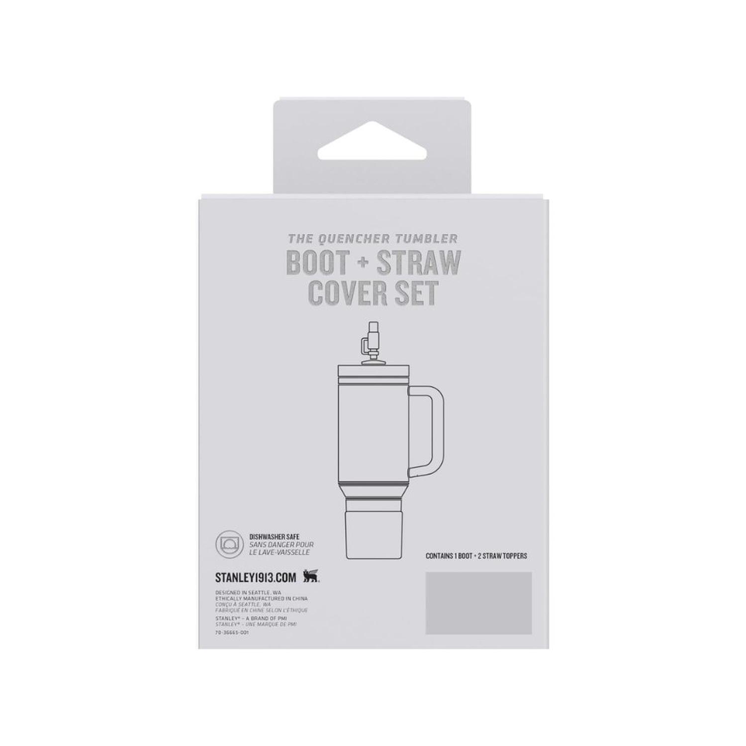 PROTECTOR DE SILICONA ANTIDESLIZANTE STANLEY PARA VASOS DE 40 OZ - VERDE - 5