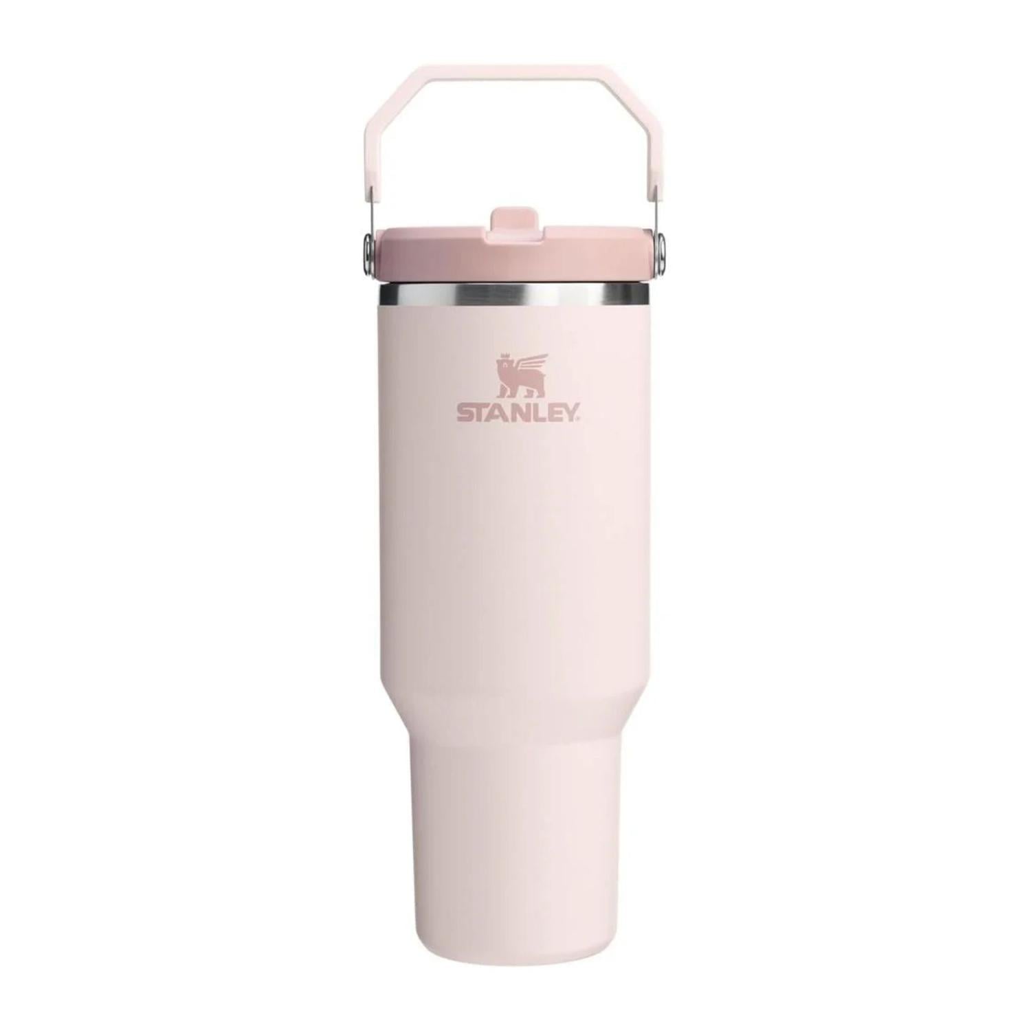 TUMBLER STANLEY ICEFLOW 2.0 FLIP STRAW 30 OZ - ROSE QUARTZ - 1