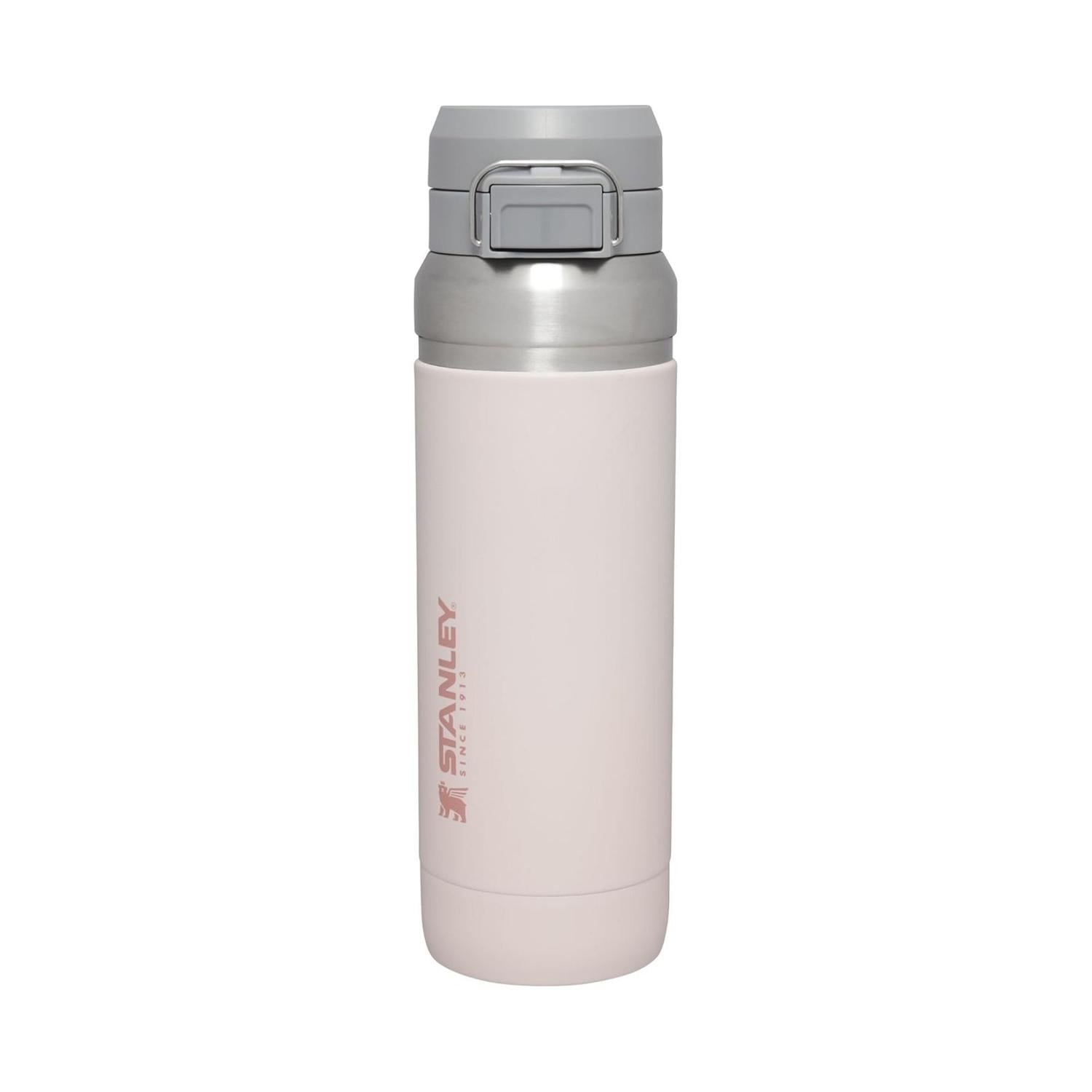 BOTELLA DE ACERO INOXIDABLE STANLEY QUICK FLIP GO 36 OZ - ROSA - 1
