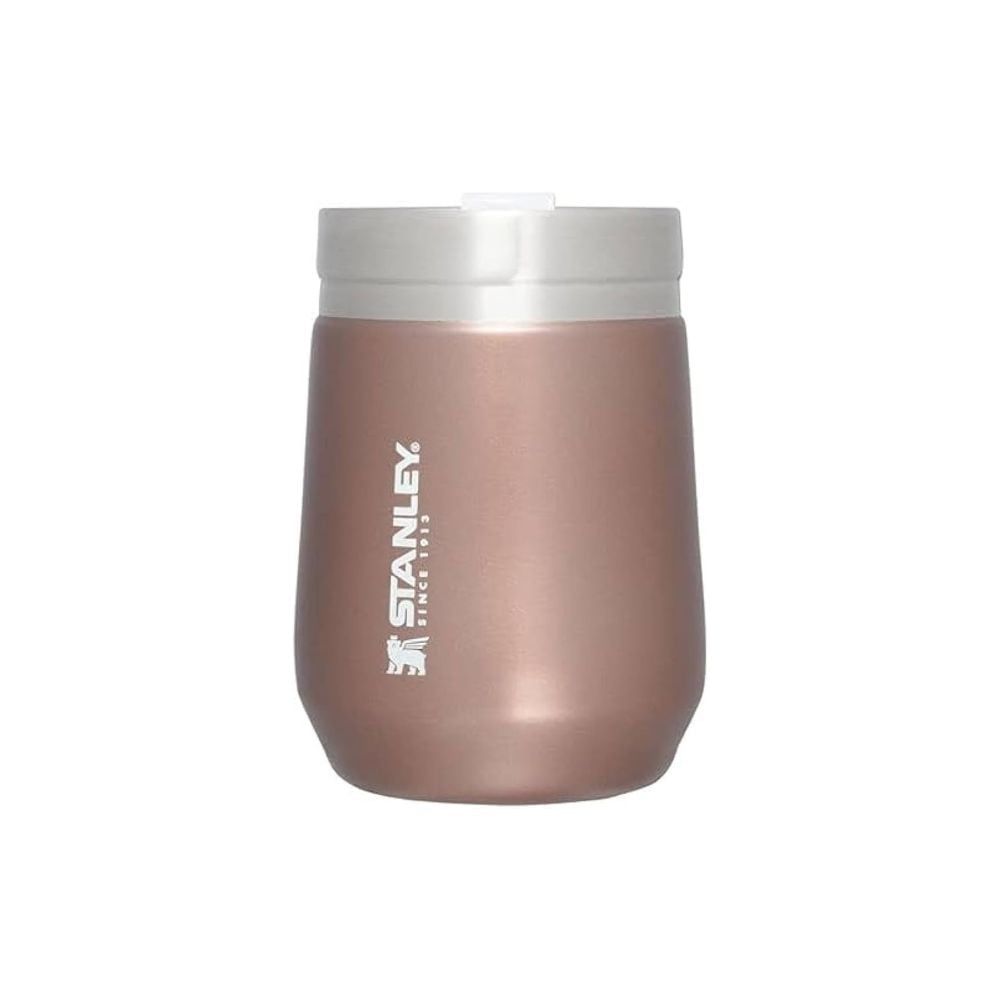 TAZA AISLADA DE ACERO INOXIDABLE STANLEY GO 10 OZ - CUARZO ROSA - 1