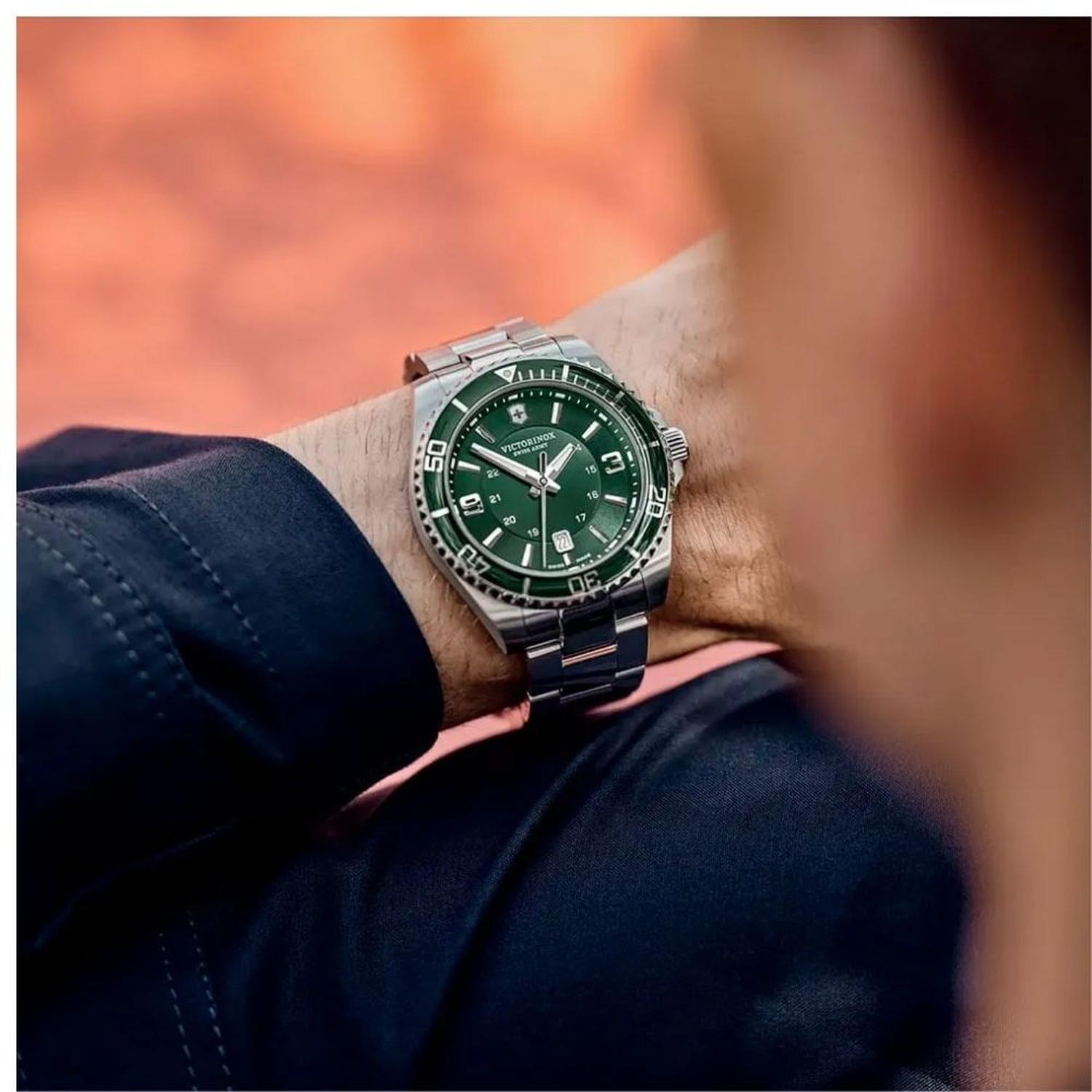 RELOJ MAVERICK HOMBRE VICTORINOX DIAL VERDE 241934 - 6