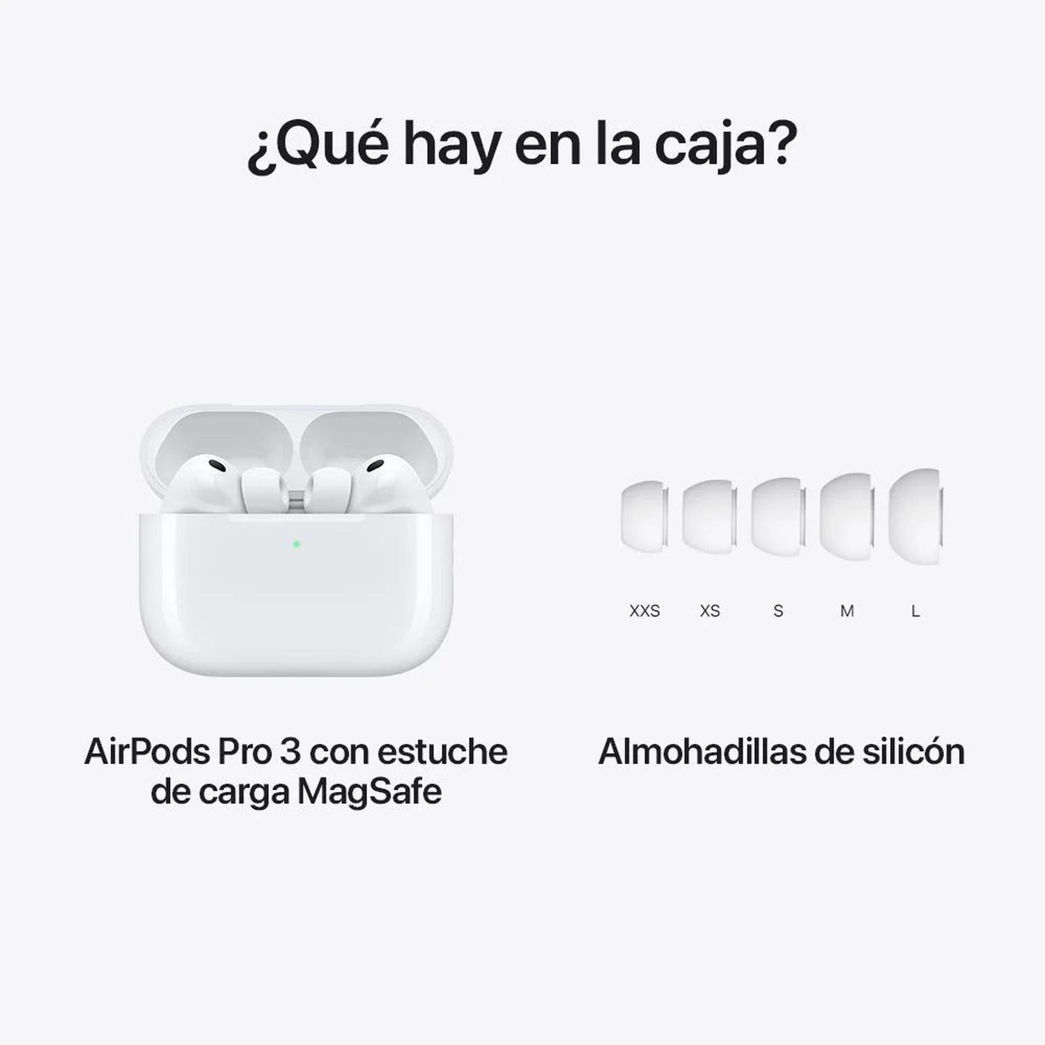 AIRPODS PRO 3 APPLE CON CANCELACIÓN DE RUIDO - 9