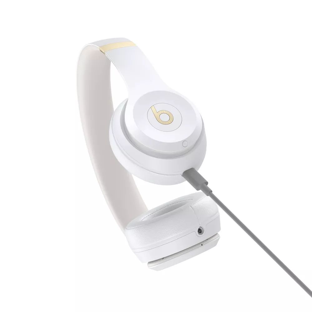 AUDIFONOS BLUETOOTH WIRELESS BEATS SOLO 4 - WARM WHITE - 6