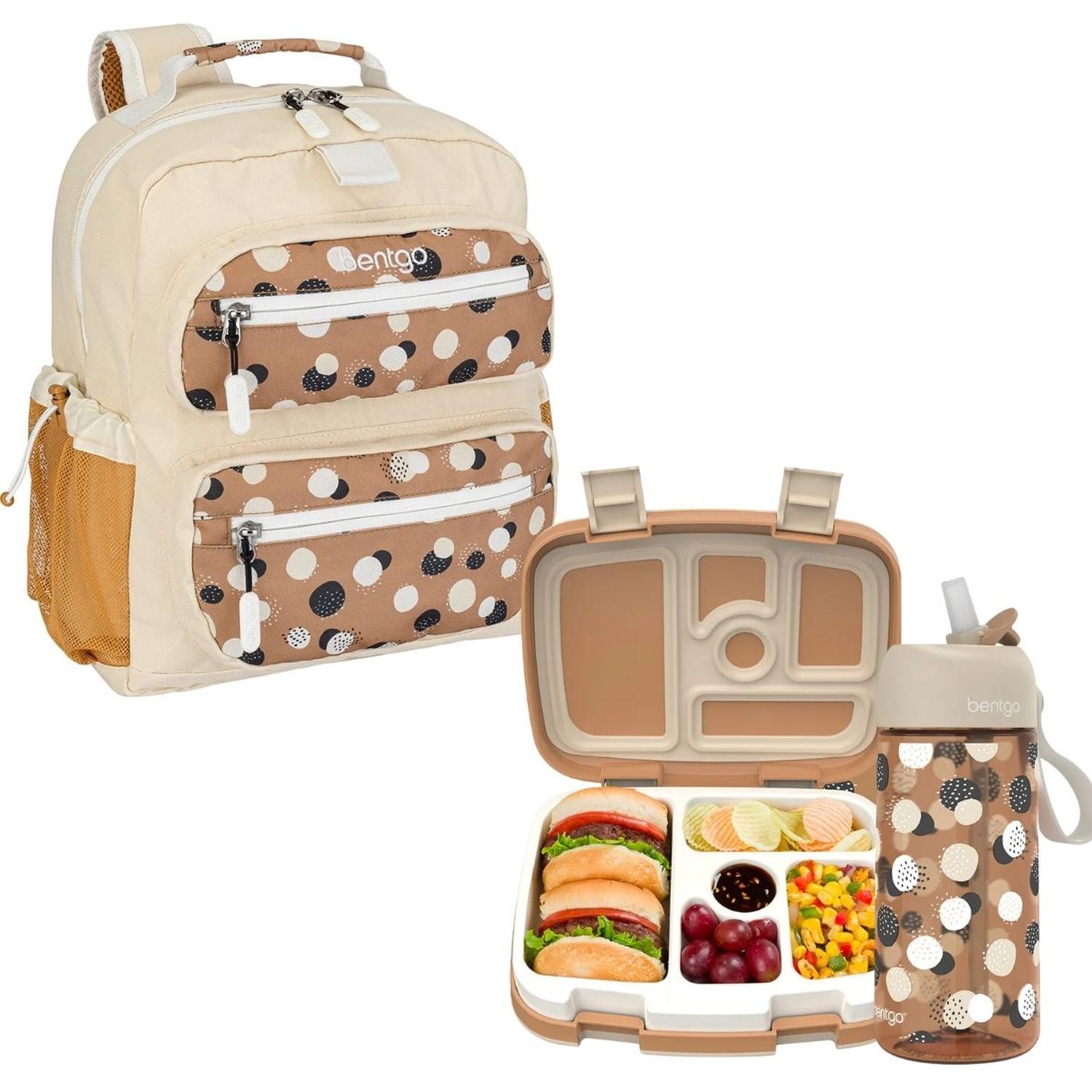 SET BENTGO MOCHILA ESCOLAR, LONCHERA Y TOMATODO WHIMSY Y WONDER - DOTS - 1