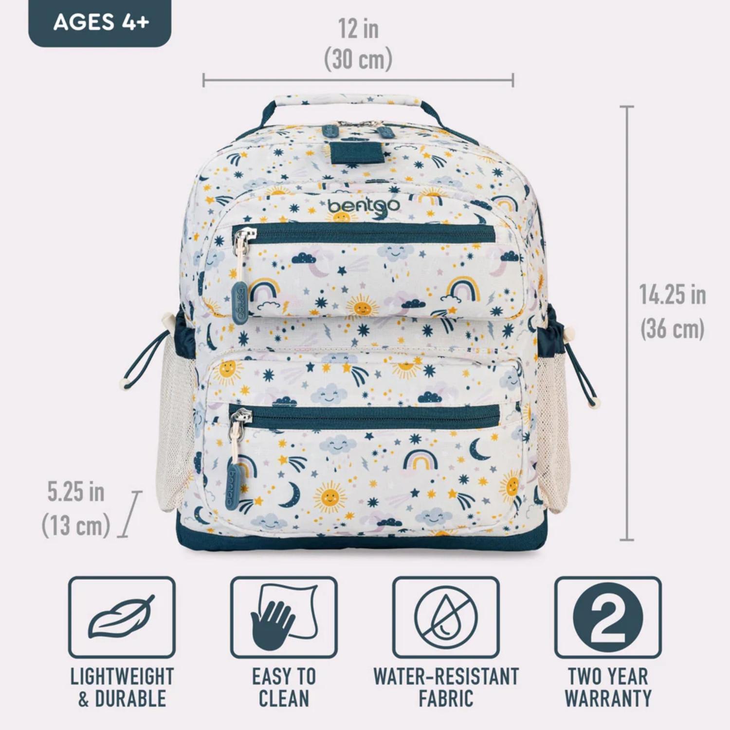SET LONCHERA Y MOCHILA ESCOLAR BENTGO KIDS - FRIENDLY SKY - 4