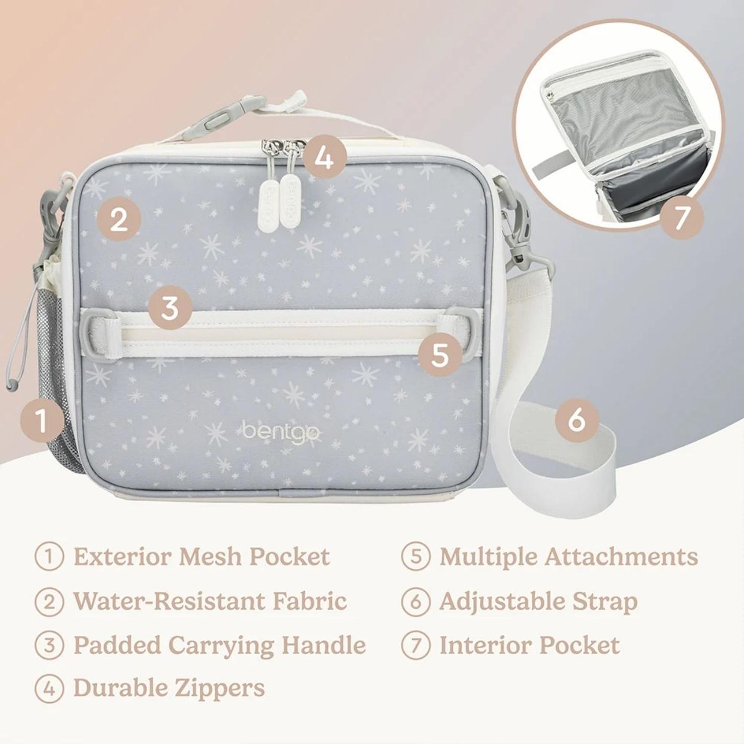SET LONCHERA Y PORTA LONCHERA BENTGO KIDS WHIMSY Y WONDER - SPRINKLE - 5