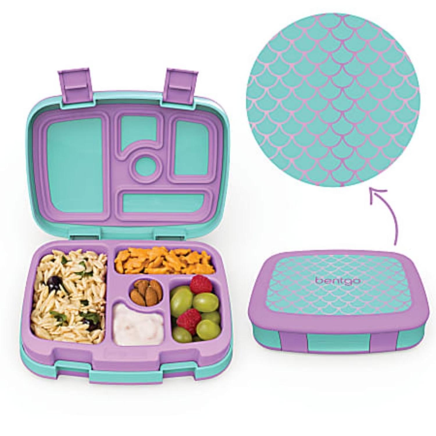 SET LONCHERA Y PORTA LONCHERA BENTGO KIDS - SIRENA - 5
