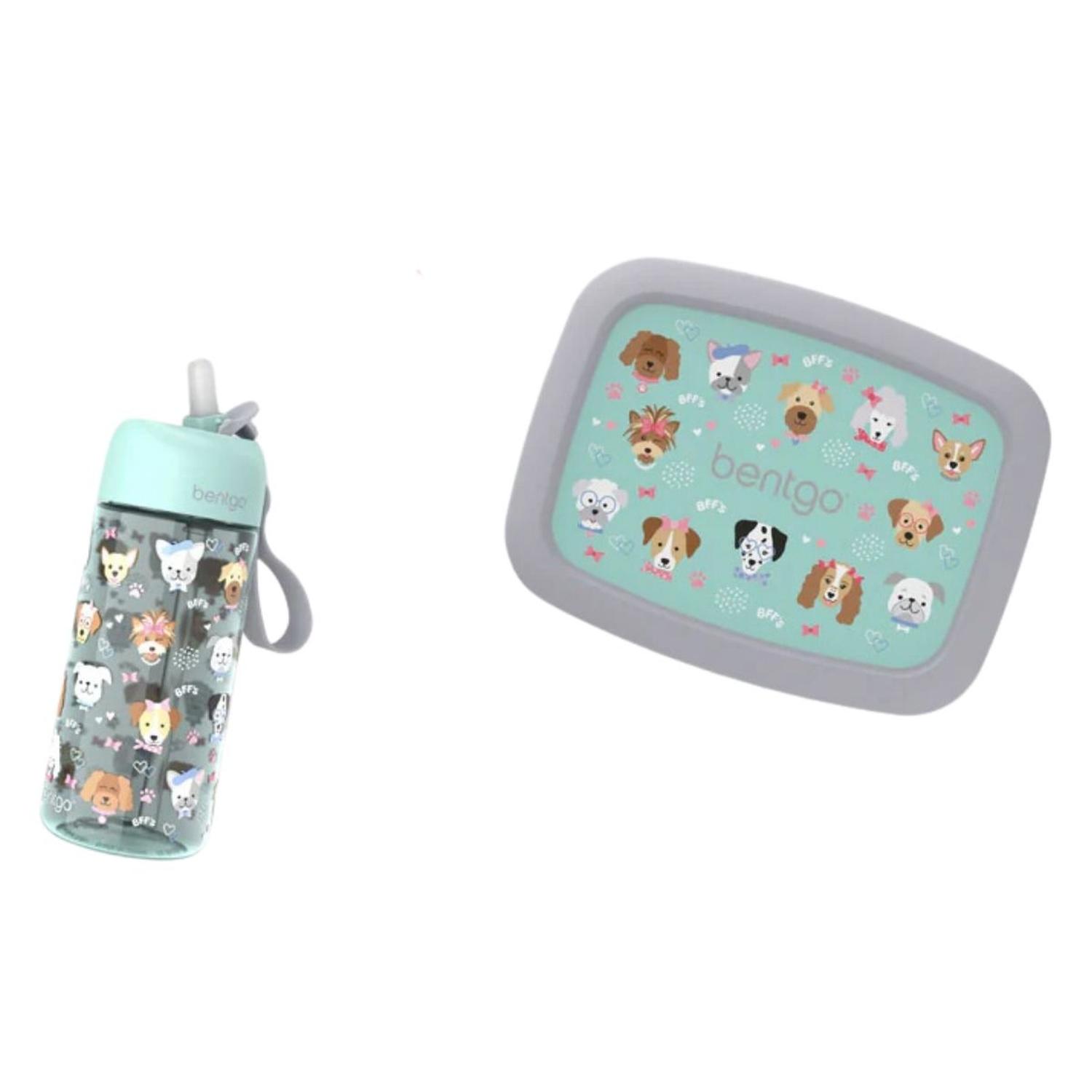 SET TOMATODO Y LONCHERA BENTGO KIDS - PUPPY LOVE - 1