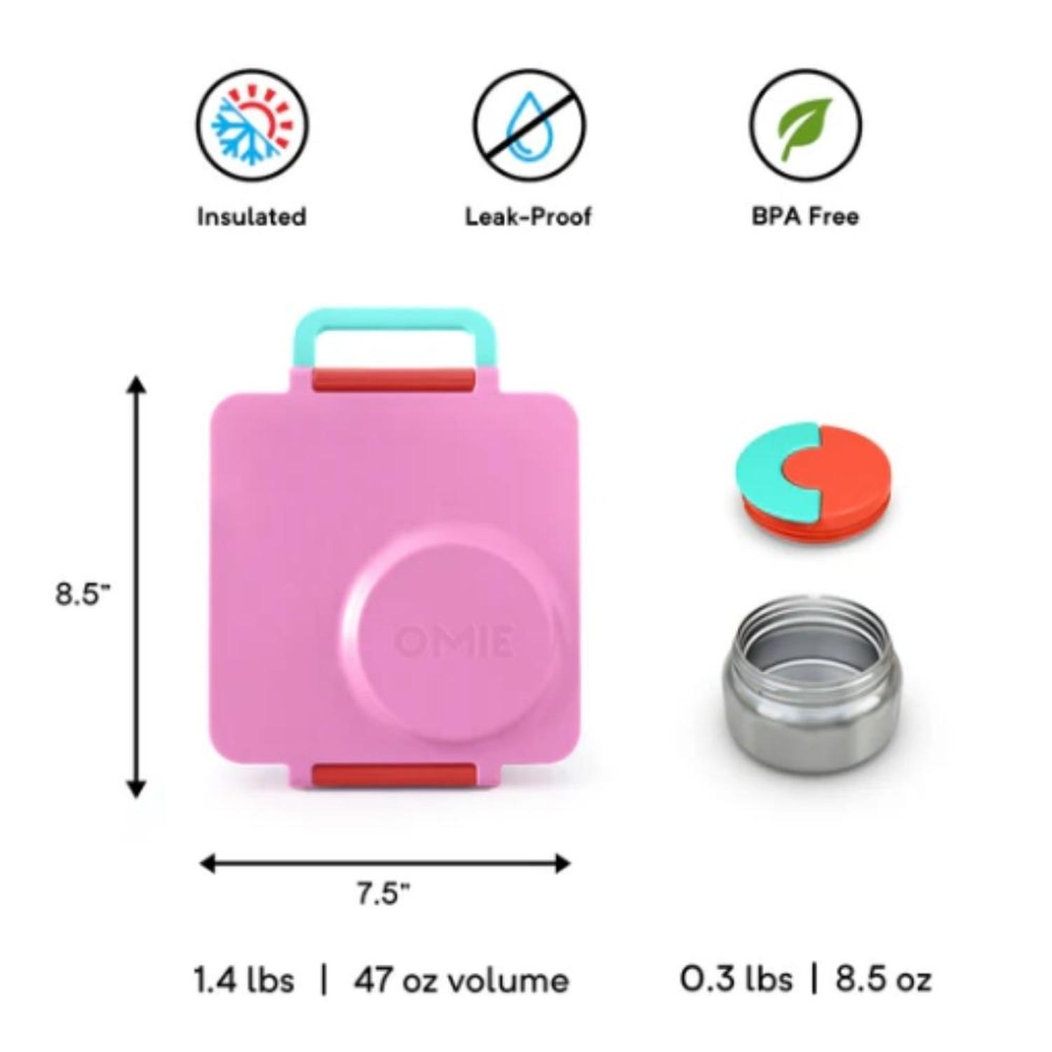 LONCHERA OMIE BOX - PINK BERRY - 2