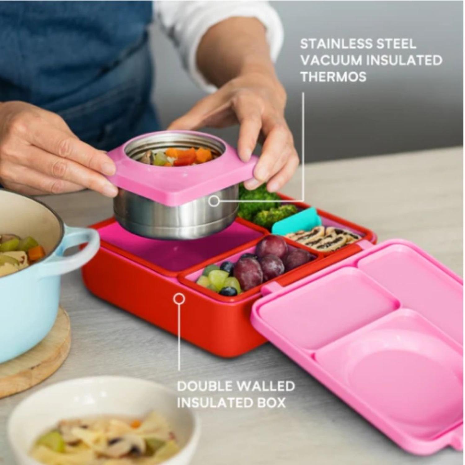 LONCHERA OMIE BOX - PINK BERRY - 6