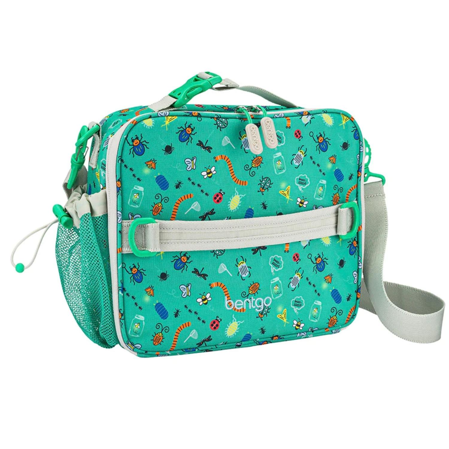 SET BENTGO MOCHILA ESCOLAR, LONCHERA Y PORTA LONCHERA - BUGS - 5