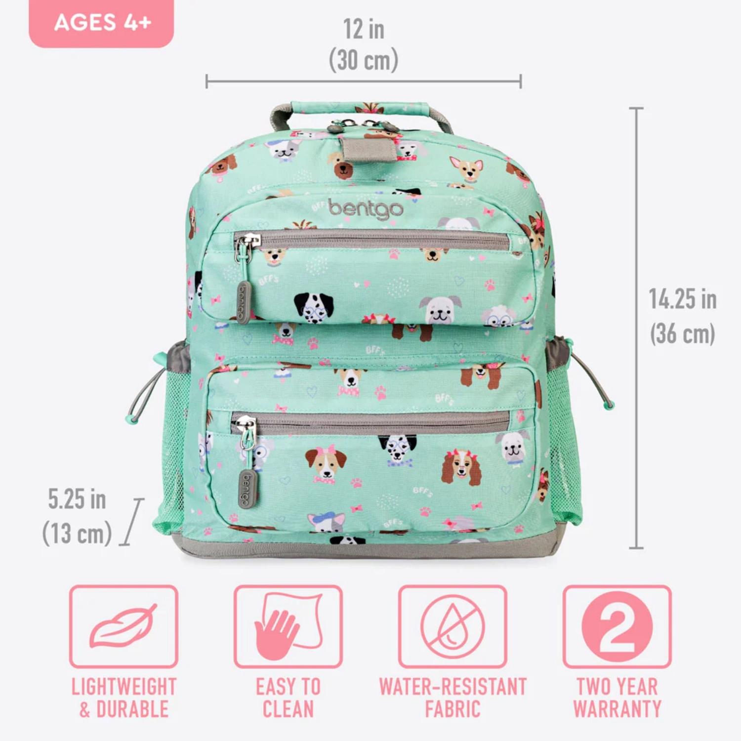 SET LONCHERA Y MOCHILA ESCOLAR BENTGO KIDS - PUPPY LOVE - 7